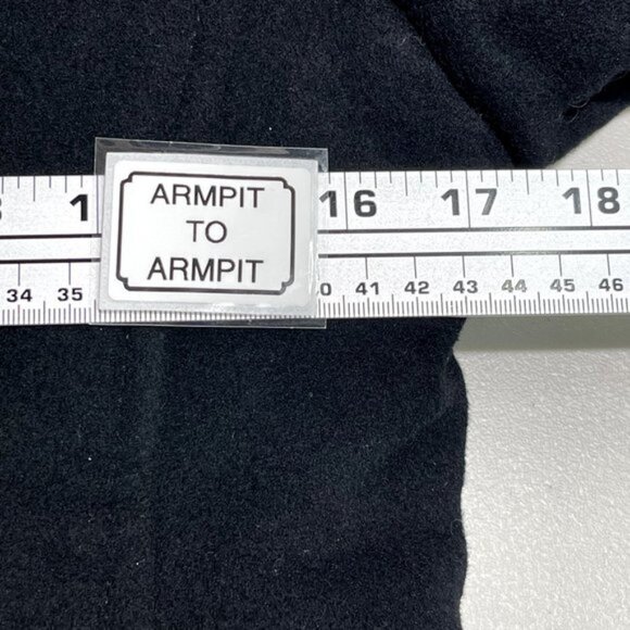 Land's End‎ Womens Insulated Peacoat Coat Size 2P Wool Cashmere Blend Black NWT - Picture 11 of 14